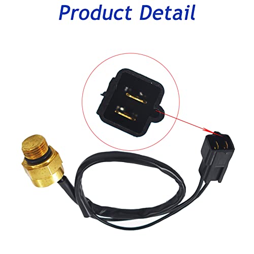 Silscvtt Radiator Fan Thermal Switch Sensor Replacement For Polaris Sportsman Scrambler Xplorer Xpedition Atp Ranger Sportsman Trailblazer Worker 4010161 #TOP1