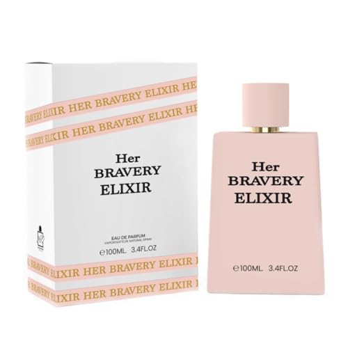 HER BRAVERY ELIXIR Elegant Women's Perfume, Sweet and Sophisticated Fragrance, Long-Lasting, for Day...