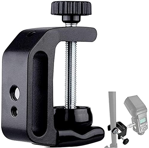 GODOX Q-Type Multifunctional Q Clip for Flash Speedlites, Photo Studio Lighting, 1/4 Spigots Battery Pack and Other DSLR Camera Accessories, PB960, Flashgun, AD180, AD360, AD200, AD200Pro, VING