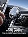 LISEN for 15w MagSafe Car Mount Charger - [Fastest Cooling Charger] Magnetic Phone Wireless Charging Mount for iPhone 16/15/14/13/12 Pro Max/Plus/Mini - Ice Cooler Magnetic Phone Holder, Black