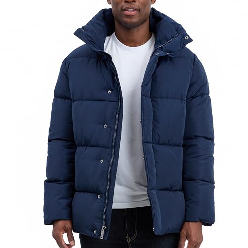 Michael Kors Mens Heavyweight Puffer Jacket, Cold Weather Puffer, Winter