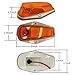 5PCS Cab Lights Compatible with 1973-1997 Ford F-150 F-250 F-350 F-450 F-550 Super Duty Pickup Trucks, Amber LED Roof Marker Light Kit