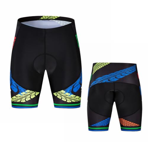 Calzas Ciclistas Hombre 3D Acolchadas Azul XL miniatura 1