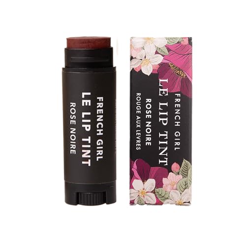 French Girl Le Lip Tint - Moisturizing & Hydrating Lip Balm for Sheer, Buildable Coverage & Shine, Clean Formula, Organic Ingredients, Vegan & Cruelty-Free - Terre Rouge