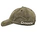 CARROLLS IRISH GIFTS Traditional Craft Ireland Guinness Harp Washed Baseball Cap for Men (US, Alpha, One Size, Bottle Green)