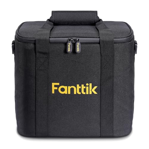 Fanttik Carrying Case for X9 Ultra Portable Tire Inflator, Camera Shoulder Bag, Thermal Bag