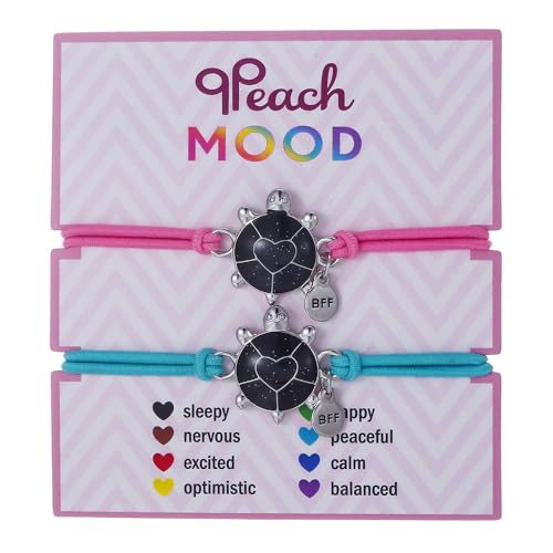 Dinosaur Frog Turtle Dragon Color Changing Mood Bracelet Set for Women Emotion Feeling Temperature Sensing Wrap Bracelet with Card Friendship Jewelry2