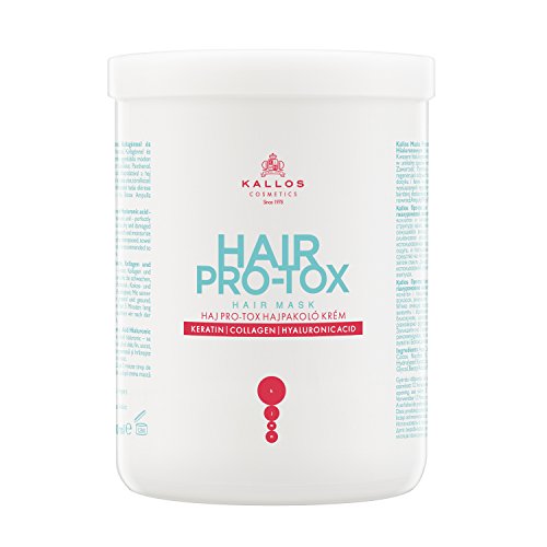 Kallos KJMN Hair Pro-tox Cream Hair Mask with Keratin, Collagen and Hyaluronic Acid 500 ml
