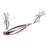 ハヤブサ(Hayabusa) メタルジグ FS416 ｼﾞｬｯｸｱｲ ｸﾞﾛｯｷｰ 20g #6 ｹｲﾑﾗﾋﾟﾝｷｰｾｸｼｰ FS416