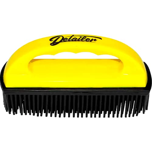 Escova de Silicone Para Remover Tirar Pelo do Carro Caminhão Sofá Tapete Estofados Bancos Detailer