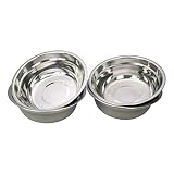 Dehouse Metal Mixing Bowls, Stainless Steel Serving Bowl, Set of 4