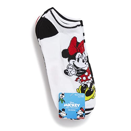 Disney Women's Classic 5-Pack No Show Socks4