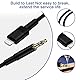 Auto AUX Kabel für iPhone 1M[MFi-Zertifiziert]Audiokabel auf 3.5mm Audio für iPhone 14/13/12/11/Pro/XS/XR/X/SE/10/8/plus,Lightning auf 3,5mm Stereo Audio Jack Kabel,Auto/Kopfhörer/Lautsprecher-Schwarz