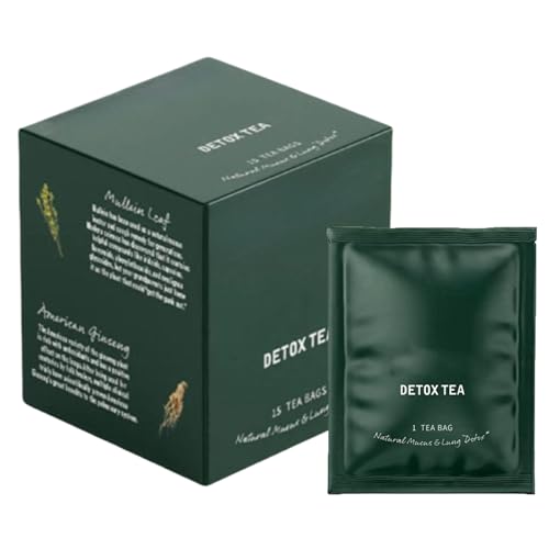 Betterbrand - Té de limpieza pulmonar sin cafeína, té de tomillo BetterLungs para apoyar los pulmones, 15 bolsas para dormir, recuperación, bienestar, hombres, mujeres, cantantes