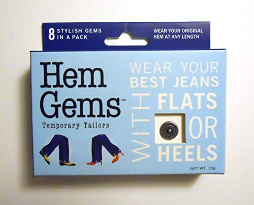 Hem Gems for Temporary Hemming - Classic Rivet - Silver Color