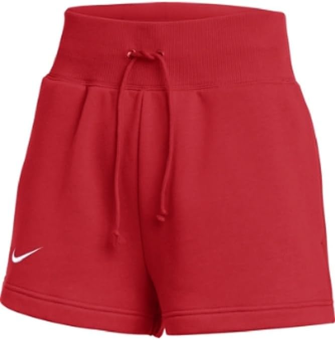 Nike Womens Phoenix High-Waisted Fleece Shorts
