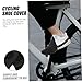 Toyvian 4pcs Cycling Shoe Covers and Windproof Overshoes for Safe Riding Half Shoe Protectors for Outdoor Sports Compatible Road and