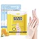 4 Paar Handpflege Handmaske, Pflegende Spendet Feuchtigkeit Hand Mask, Handpflege Handschuhe, Für Cracked Trockene Alternde Frauen und Männer Geschmeidig und Pflegt Sie（2 Milch & 2 Honig）