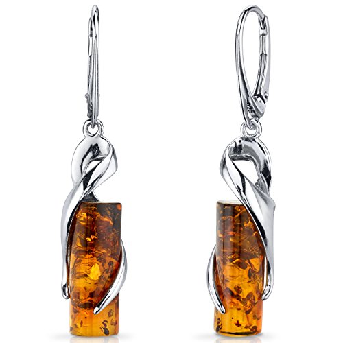 Peora Genuine Baltic Amber Dangle...