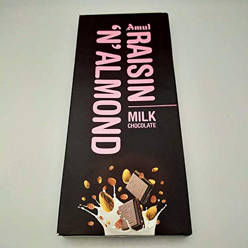 Amul Raisin N Almond Chocolate 150Gm. Amazon.in Grocery & Gourmet Foods