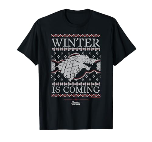 Game of Thrones Winter is Coming Ugly Christmas T-Shirt