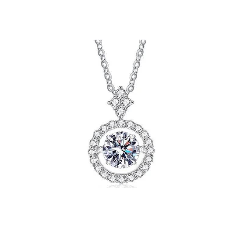 Collier pendentif cardiaque diamant exprimez votre amour
