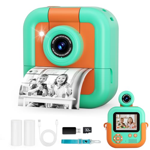 bambini stampa fotocamera M8 verde
