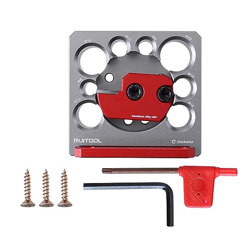 Yajuyi Kits de gabarito para cavilhas ajustáveis, cavilhas de madeira, ferramentas de artesanato em