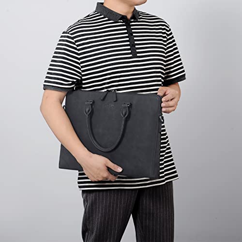 FSD. WG Business Bag Leather Messenger Bag Water Resistant Business Travel Briefcase Handbag Briefcase for Men2