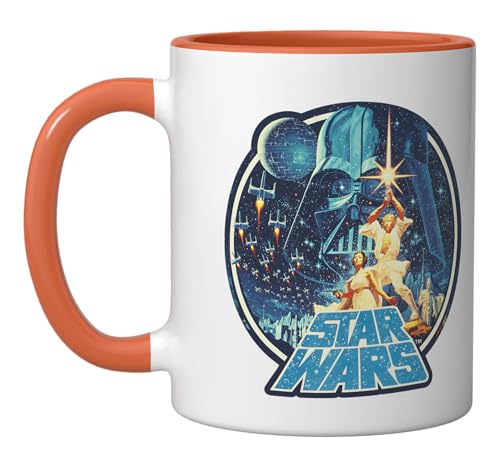 Taza de cerámica Star Wars episodio IV 11 onzas miniatura 1