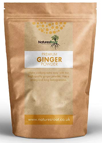 Nature’s Root Ginger Powder 250g - Natural Spice | Aromatic & Flavourful | Superfood Supplement | Vegan & Paleo Friendly