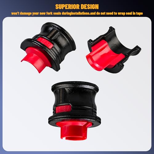 Image of 14PC Universal Motorcycle Bike Fork Seal Driver Tool Kit With 35mm 36mm 40mm 41mm 42mm 43mm 45mm 46mm 47mm 48mm 49mm 50mm