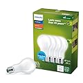 Philips Ultra Efficient, A19 Clear Non-Dimmable, EyeComfort Technology, 800 Lumen, 3000K Soft White, T20 Certified, E26 Base, 60W, 4PK