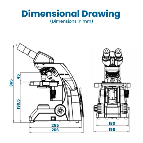 Image of Accu-Scope Compound Microscope EXC-120-3 - Binocular Head, 40-400X Magnification, Achromat Objectives, Mechanical Stage