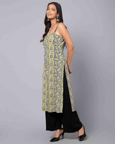 Image of PATLANI Women's Crepe Full Stitched Kurti.