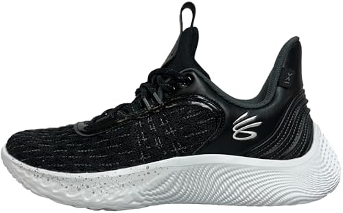 Under Armour Tênis de basquete Curry Flow 9 Team, Branco/preto