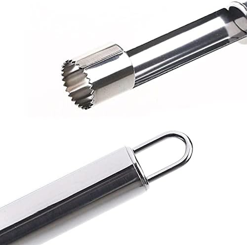 Stainless Steel Apple Corer with Safe Grip Fruit Corer Remover