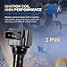 ENA Set of 4 Ignition Coil Pack 1.8 Compatible with Nissan 2002 2003 2004 2005 2006 Sentra, 2001-2005 Almera 1.8L L4 Coils Replacement for UF351 UF548 5C1394 521745 224336N015 224486N015