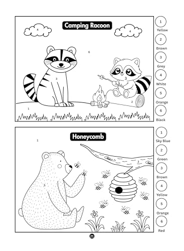 Image of 101 Doodle Colouring for Brilliant Kids - 5 to 7 Years Old - Number Coloring | Painting & Drawing Activity Book | Birthday Gifts for Kids, Boys & Girls, 5, 6, 7 Years