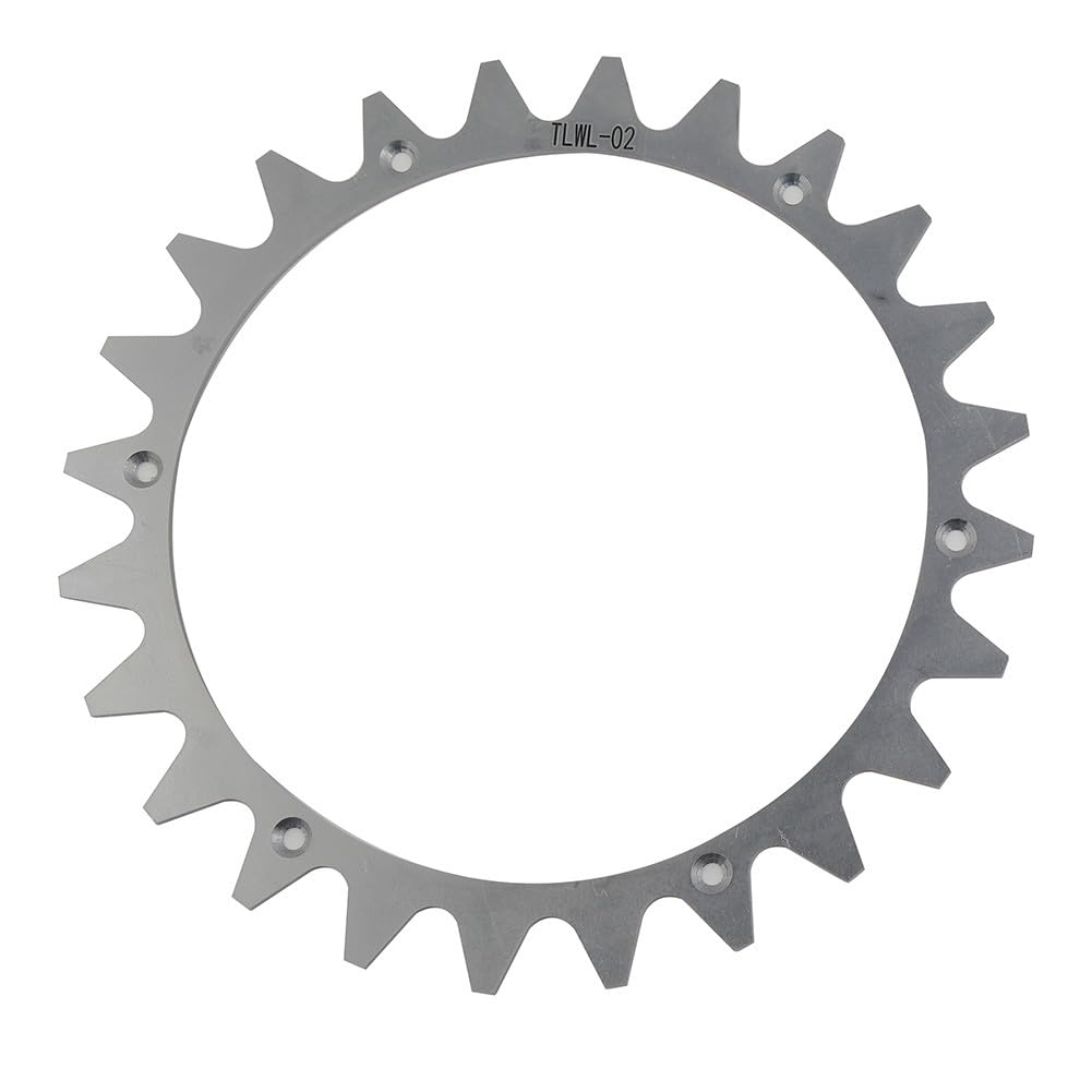 Lot de 2 pointes en acier inoxydable pour Worx pour Landroid pour robots L, améliorateurs de traction polis avec vis à tête fraisée WR153E WR155E WR147E WR148E
