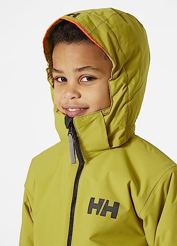 Image of Helly-Hansen Junior Traverse Jacket - Waterproof, Breathable, Unisex Design, Ideal for Outdoor Adventures