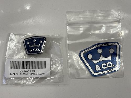 Scotty Cameron New 2024 Club - Sticker and Pin Only