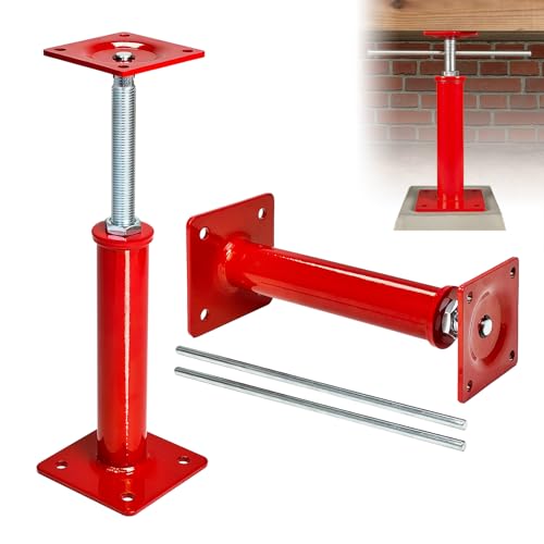 2 Pack House Jacks for Leveling Crawlspace, 11"-16" Adjustable House