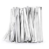 Pure Nickel Strips for Batteries- 99.6% Purity 100pcs 0.15x5x100mm Nickle Tabs for 18650 High Drain Battery Packs, Lipo, Nimh, Nicad, Nicd Battery Spot Welding and Soldering