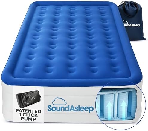 SoundAsleep Dream Series Luxury Air Mattress with ComfortCoil Tec...