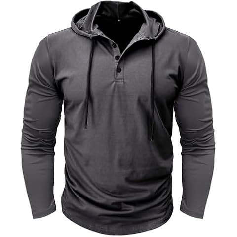 MakingDa Lightweight Long Sleeve Hoodie for Men Cover