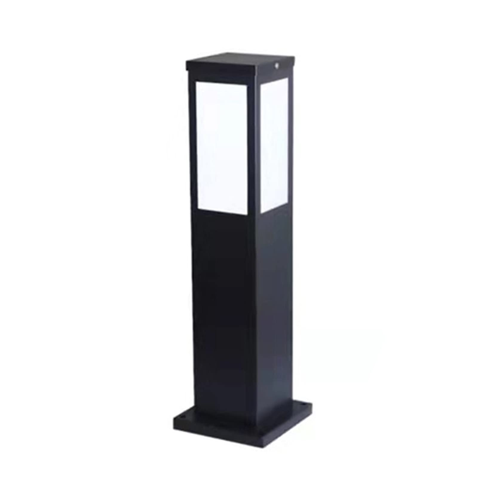 Outdoor Garden Led Light Black Waterproof Ip65 Modern Design for Home Villa Pathway Solar Porch Lights