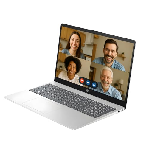 Image of HP 15.6 inch Touchscreen Laptop for Business & Study, Intel Core i7-1355U, 20GB RAM, 512GB SSD, FHD Display, Iris Xe Graphics, Win 11 Pro, Copilot, Webcam, WiFi 6 & BT, Office 365 for the Web