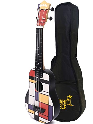 Mahilele 3.0 Ukulélé soprano Mondrian Art series