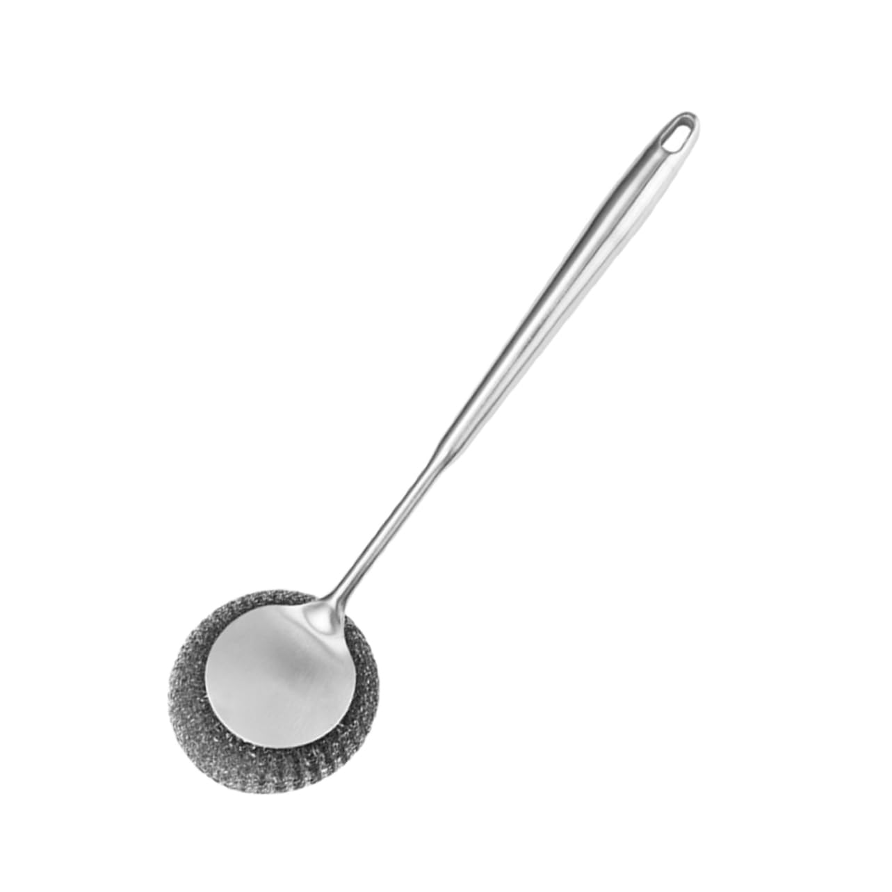 PRETYZOOM 5 Cepillos De Limpieza De Acero Inoxidable para Sartenes Utensilios para Servir Cubiertos Platos Cepillo De Cocina para Platos con Mango para Lavar